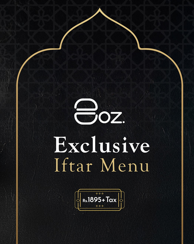 8oz Pakistan menu
