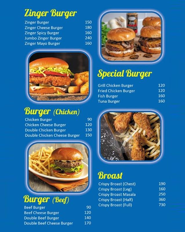 Al Asar Fast Food menu