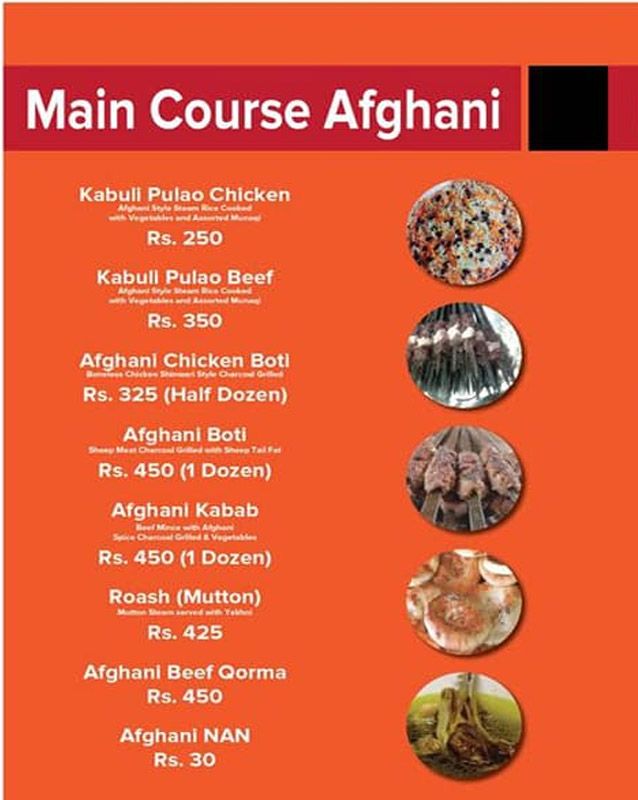 Al Mashawi menu
