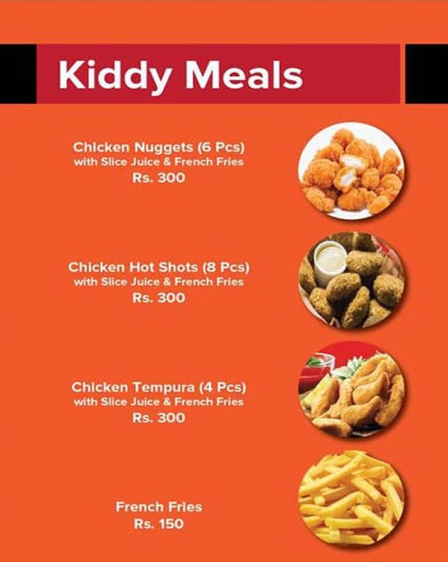 Al Mashawi menu