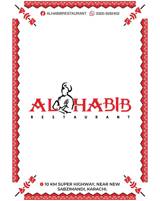 Al-Habib Restaurant menu