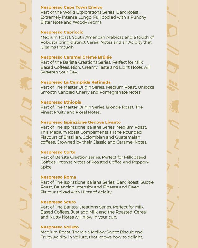 Bakecarry menu
