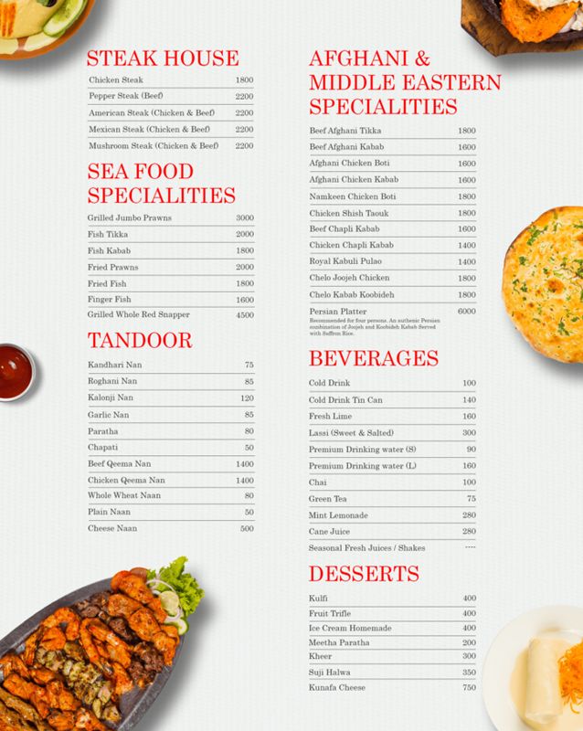 Bar.B.Q Tonight menu