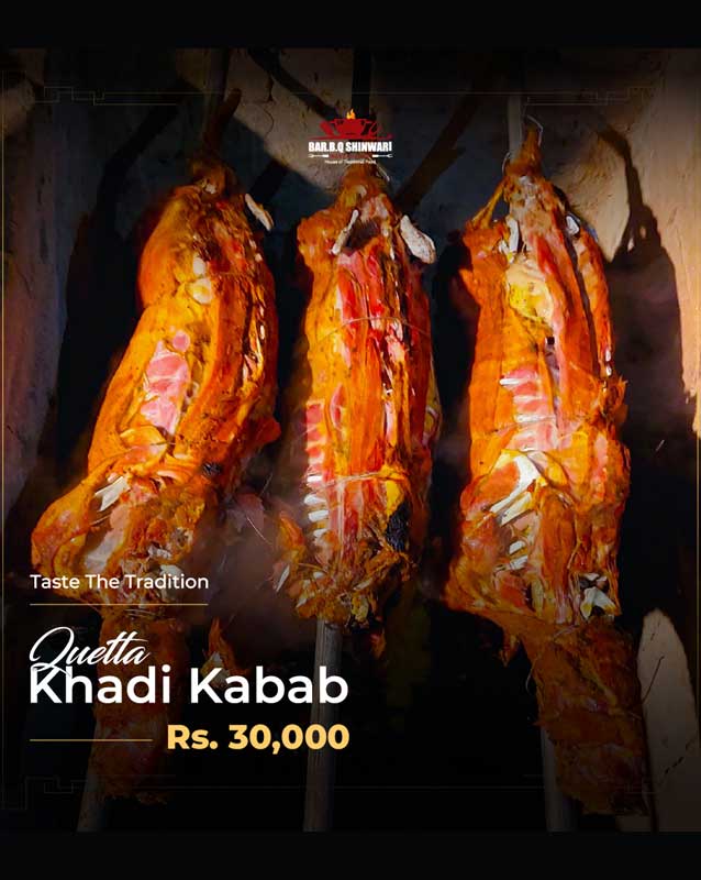 BBQ Shinwari Restaurant menu