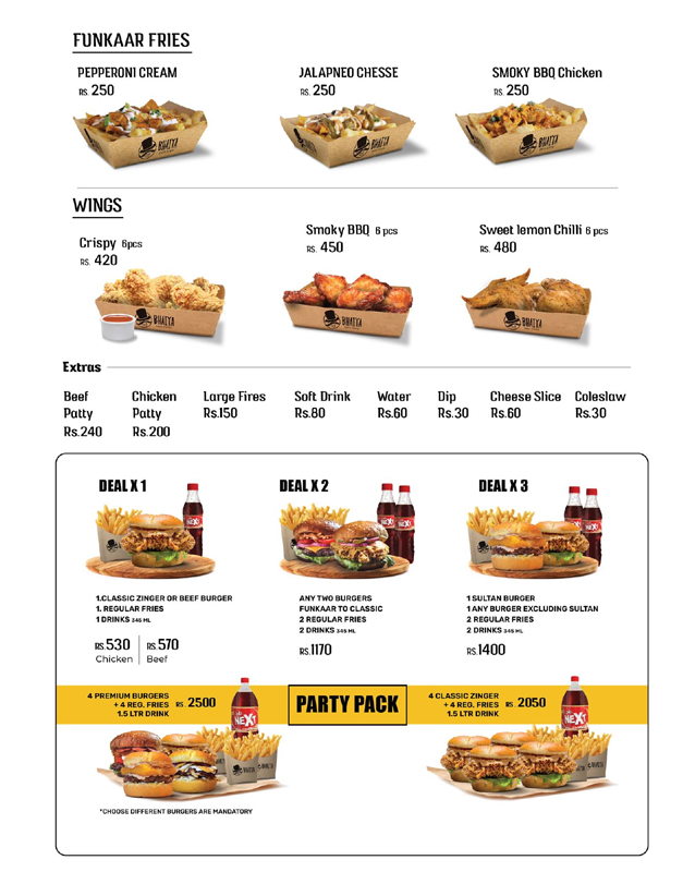 Bhaiya Fast Food menu