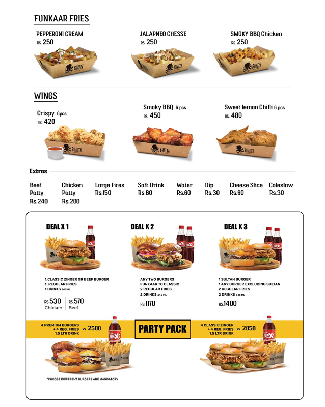 Bhaiya Fast Food menu