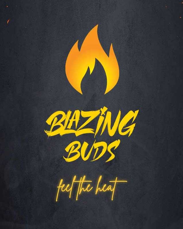 Blazing Buds menu