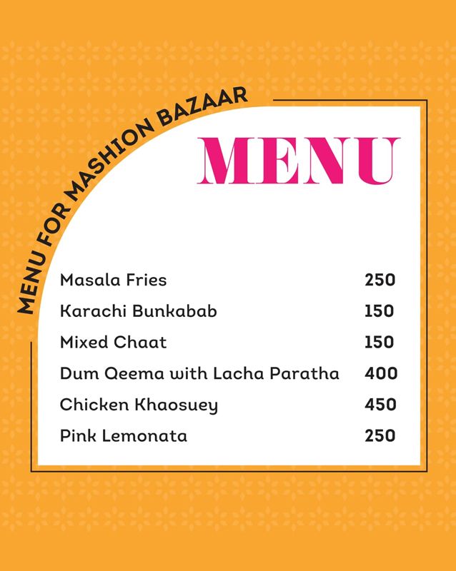 Bombay Bhel menu