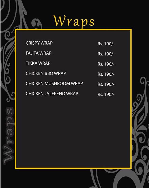 Boston King Restaurant menu