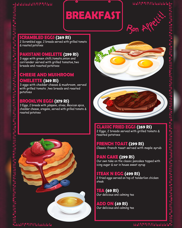 Brooklyn Bites menu