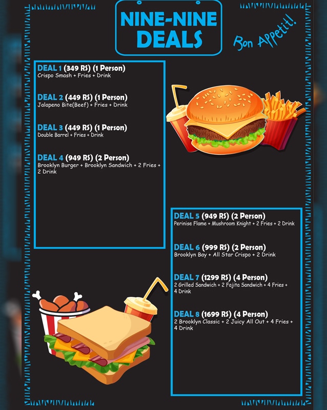 Brooklyn Bites menu