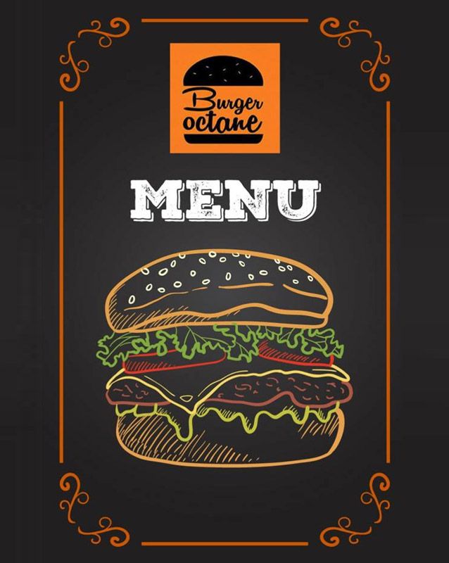Burger Octane menu