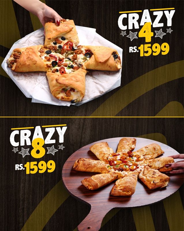 Caesar's Pizza menu