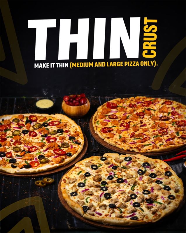 Caesar's Pizza menu