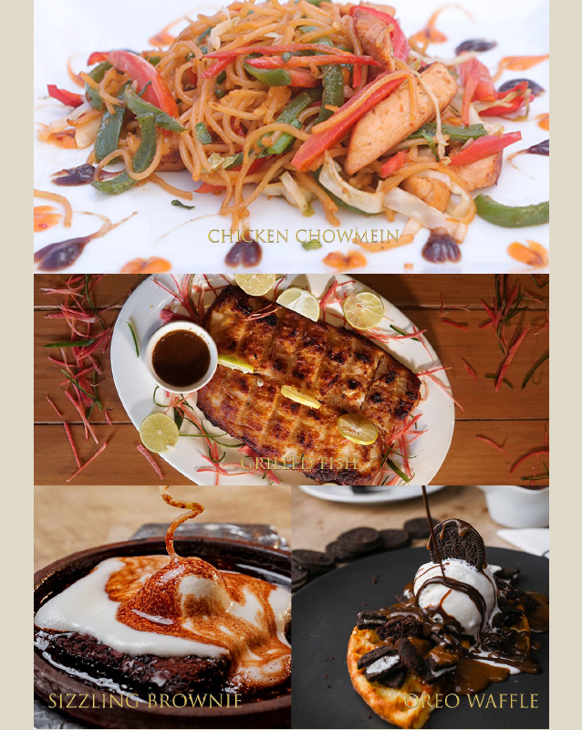Cafe E-Street menu