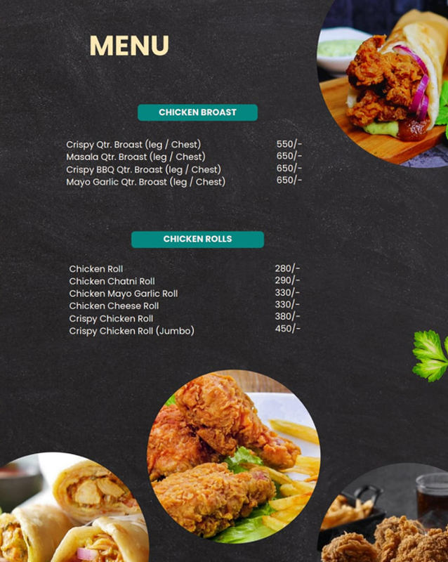 Cafe Mantra  menu