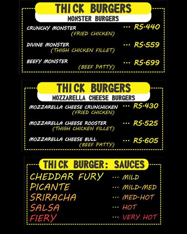 Cafe Serenity menu