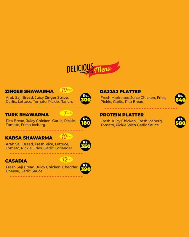 CatchUp menu