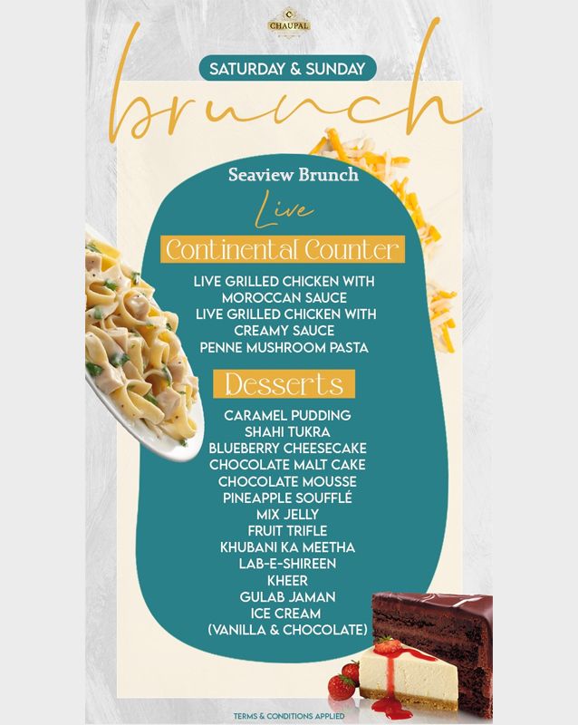 Chaupal Desi Exotic Buffet menu