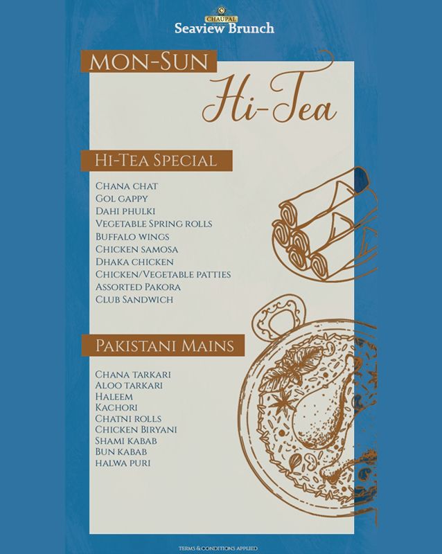 Chaupal Desi Exotic Buffet menu