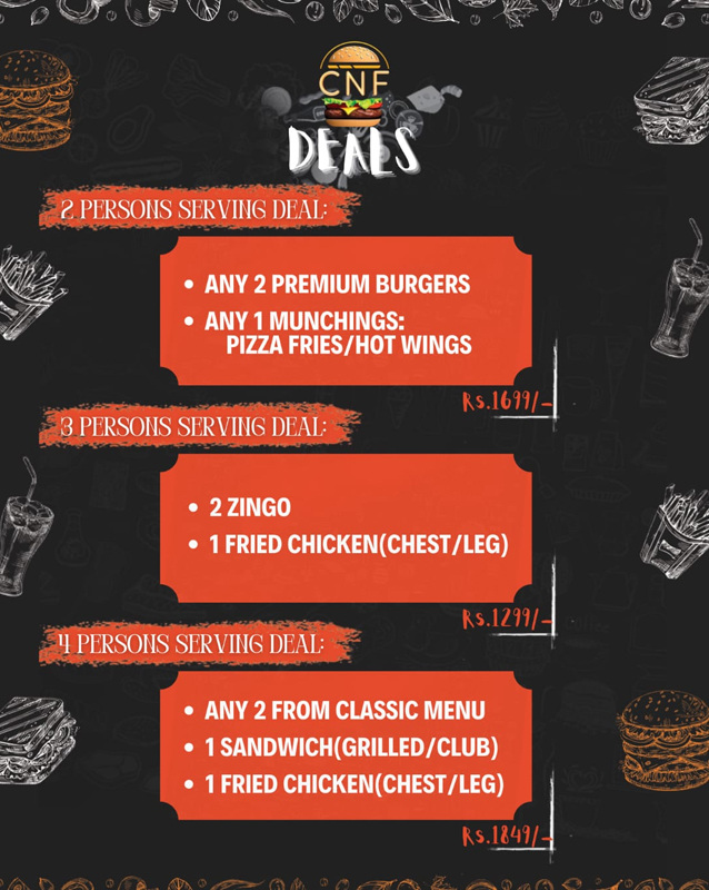 Chick n' Fries menu