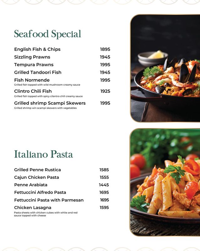 Clock Tower - The Food Bazaar menu