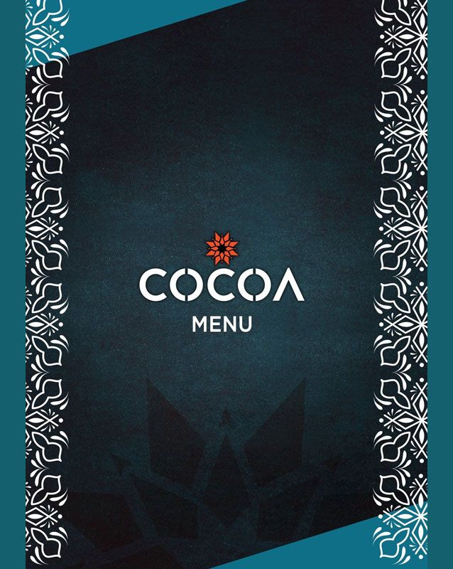 Cocoa Skyebar menu