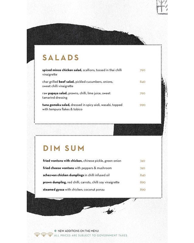 Cocochan menu