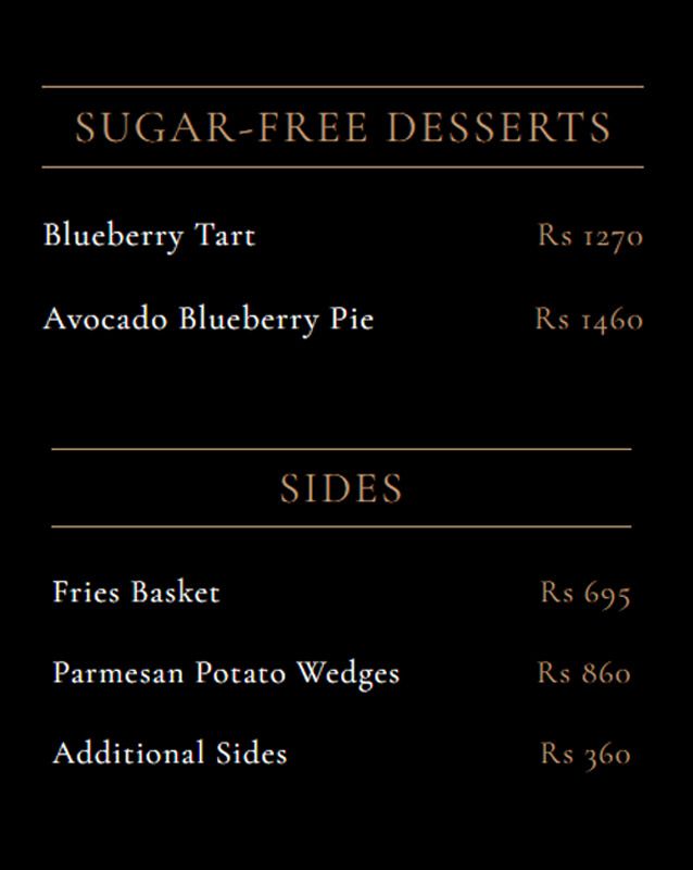 Da Noi menu