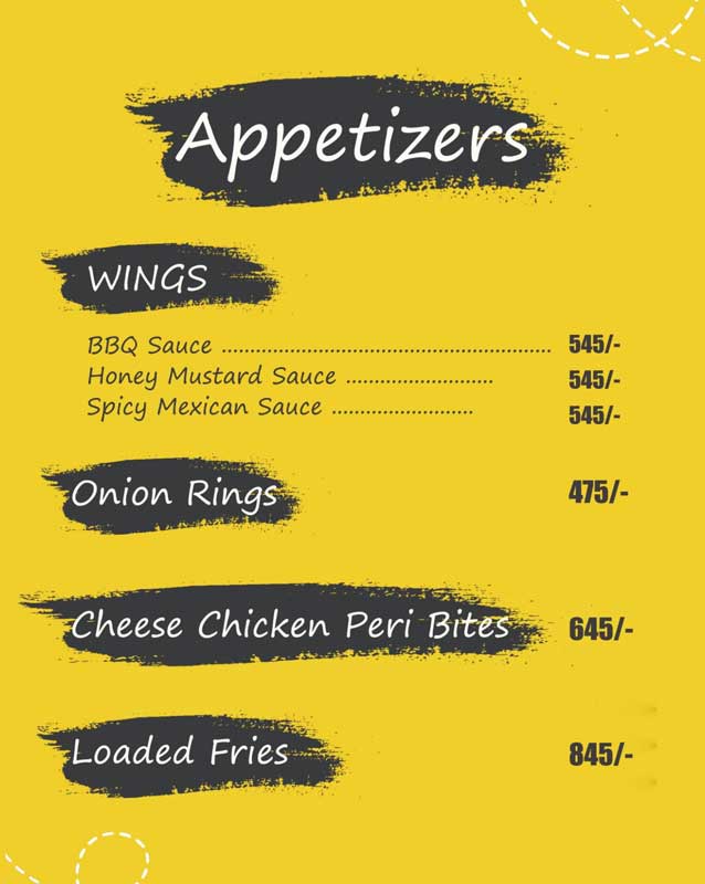 Das Numberi menu