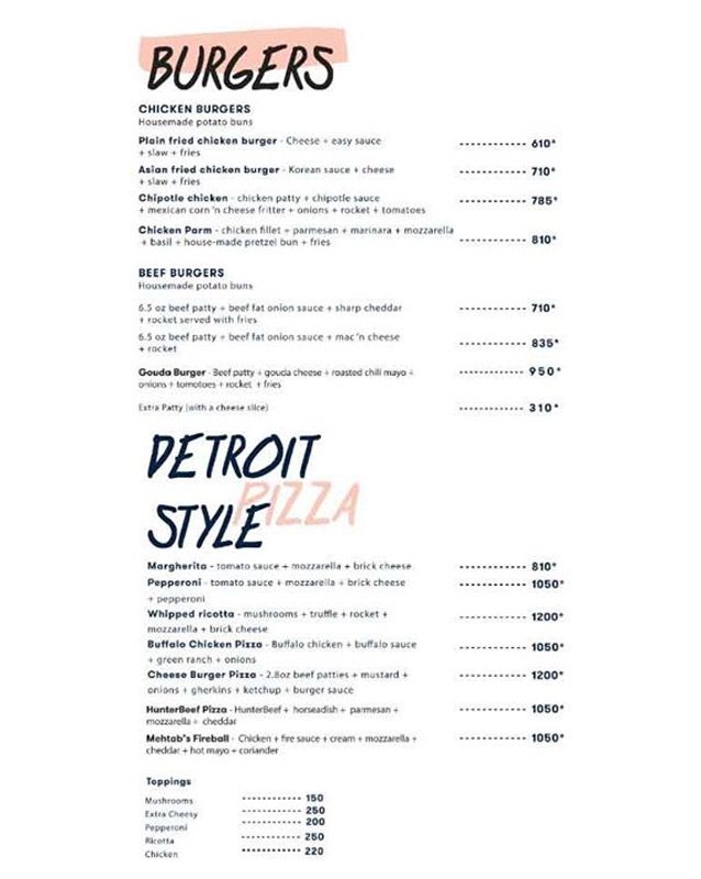 EASY menu