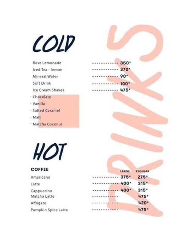 EASY menu