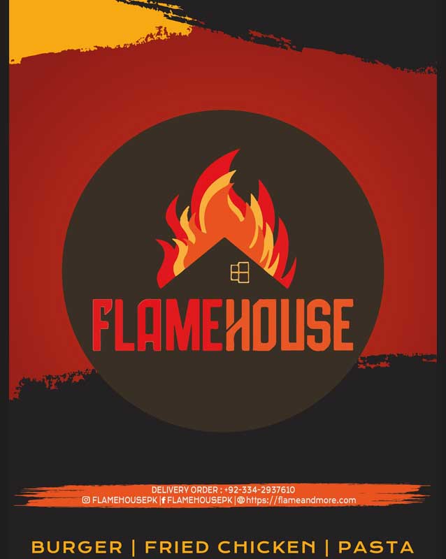 Flame House menu
