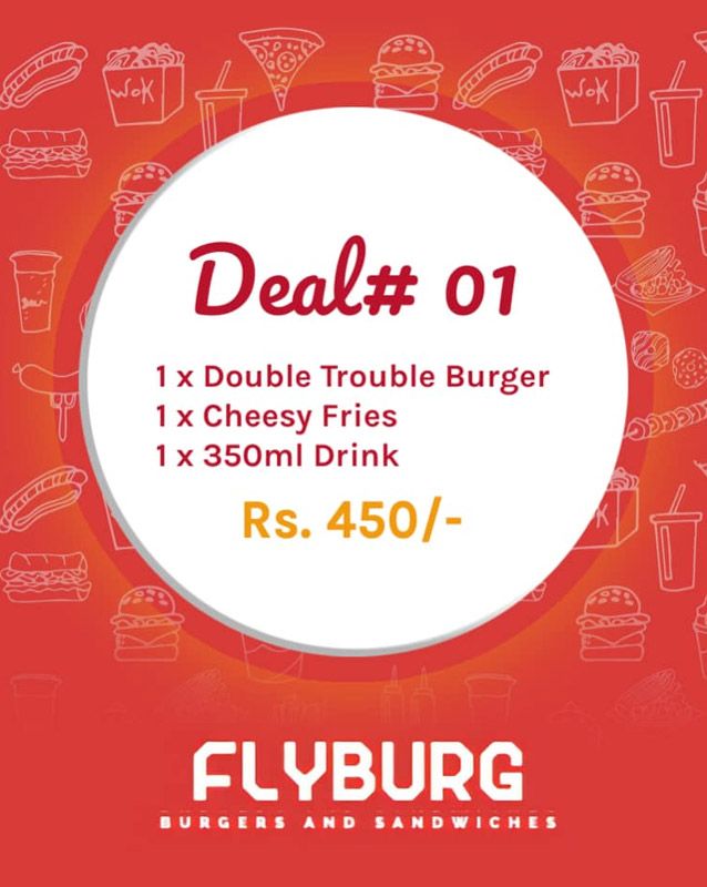 Flyburg menu