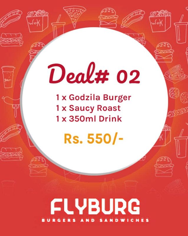 Flyburg menu