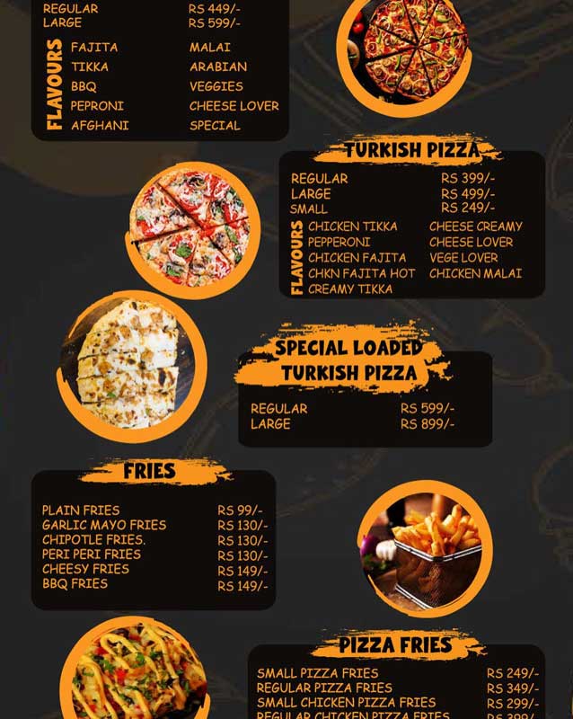 Food Ring menu
