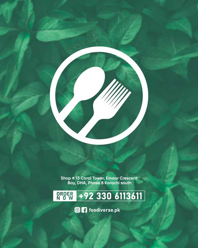 Foodiverse menu