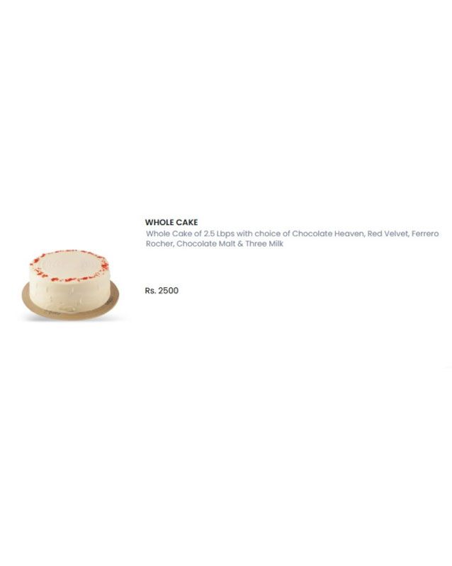 Foods Inn menu