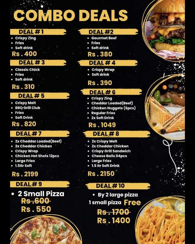 Frydaddy’s menu