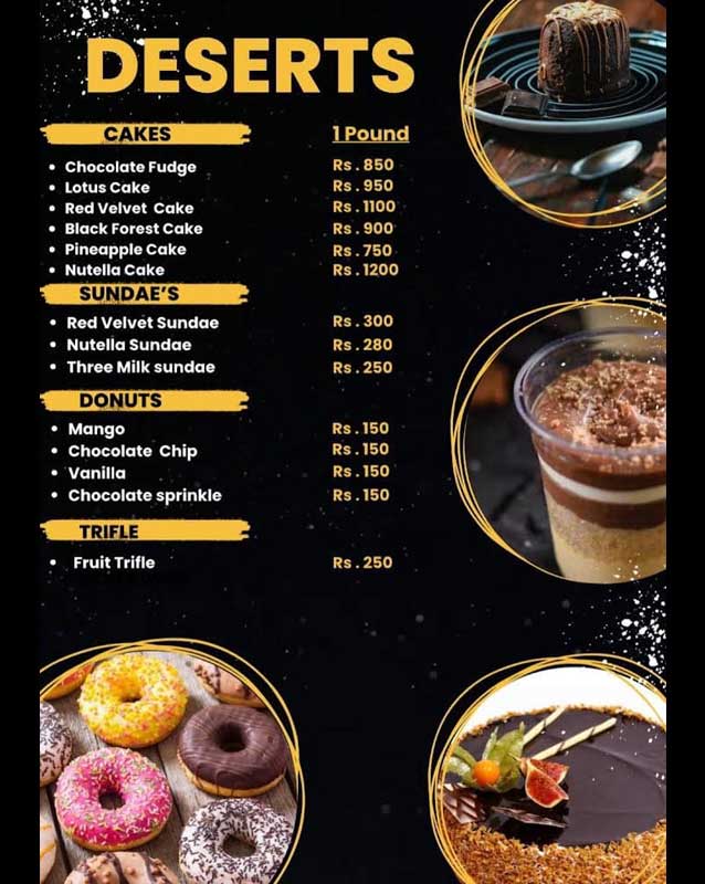Frydaddy’s menu