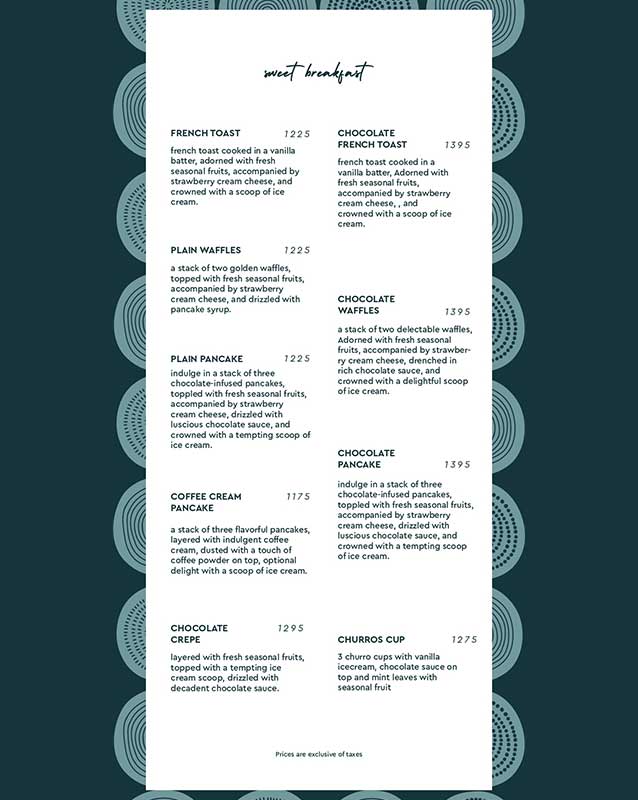 FYI menu