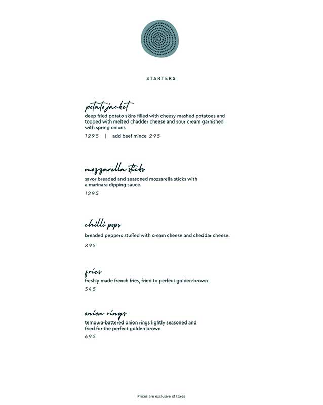 FYI menu