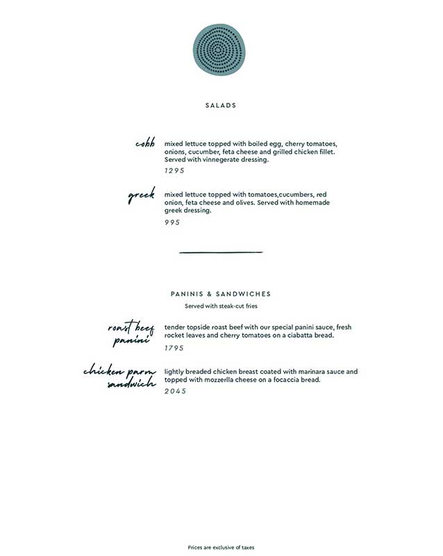 FYI menu