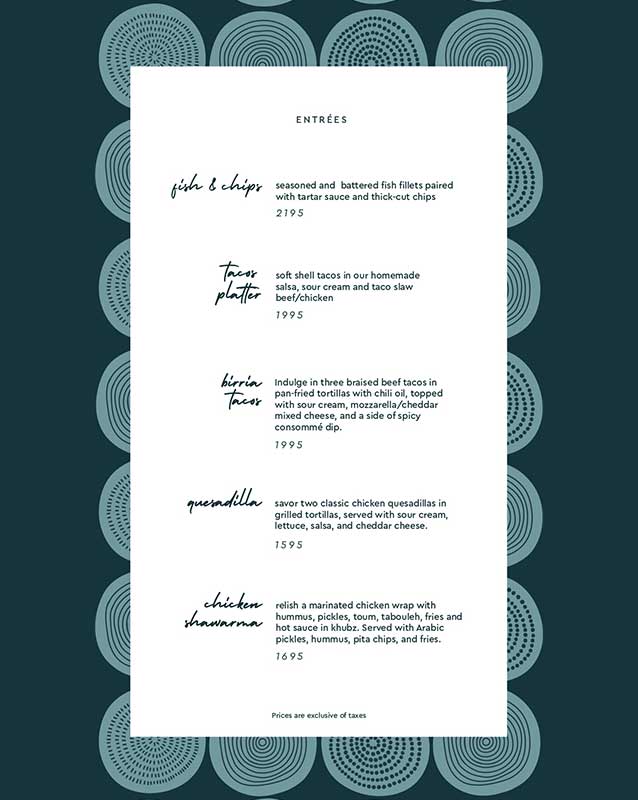 FYI menu