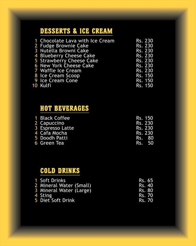 Hot Bite Grill & Restaurant menu