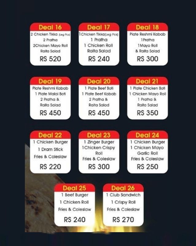 House Of Grill n Cafe menu