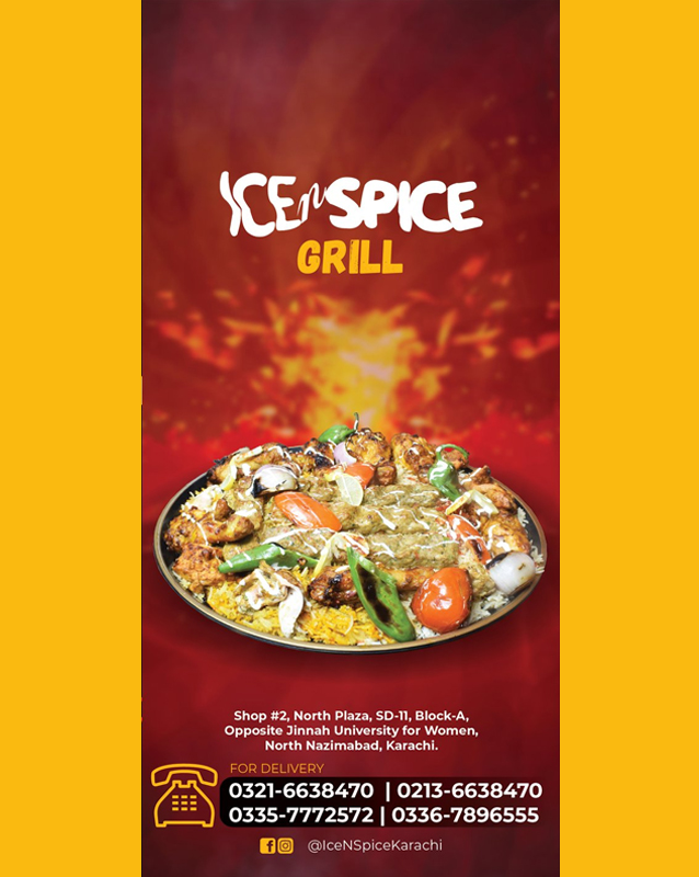 Ice n Spice menu