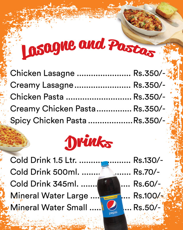 Italian Crust menu