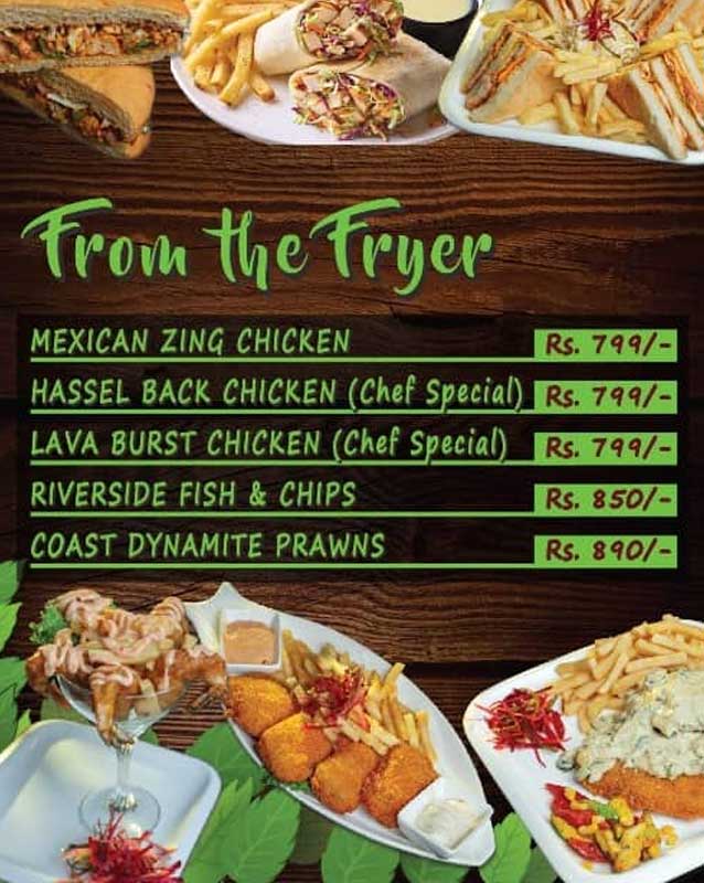 Junglee menu
