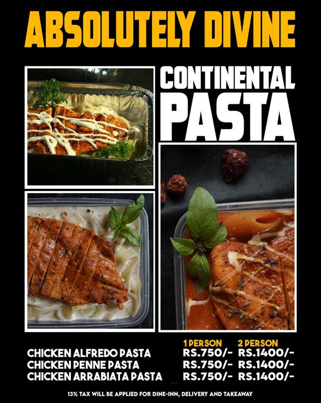 Kashif Foods menu
